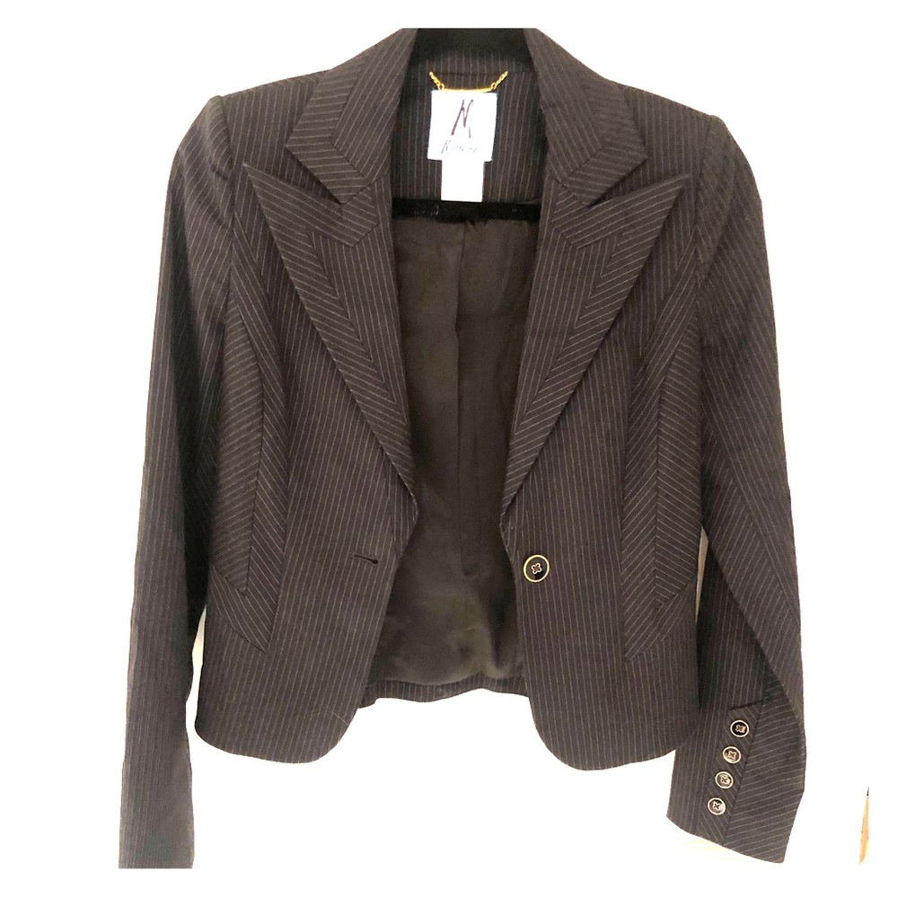 Navy and pinstriped Marciano blazer/jacket size 2